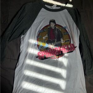 Rick Springfield Graphic Raglan Sleeve Shirt
